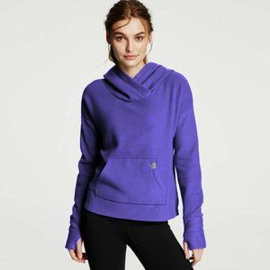 Victoria's Secret Fleece Hoodie Purple Size Small